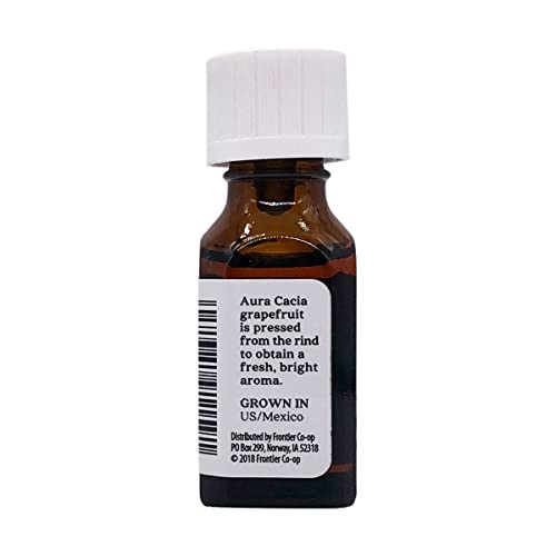 Aceite esencial Aura Cacia Grapefruit 0.5 fl oz miniatura 4