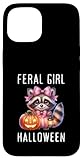 Photo Gallery halloween girl racoon zucche divertenti spettrali e feral custodia per iphone 15 Photo Gallery halloween girl racoon zucche divertenti spettrali e feral custodia per iphone 15