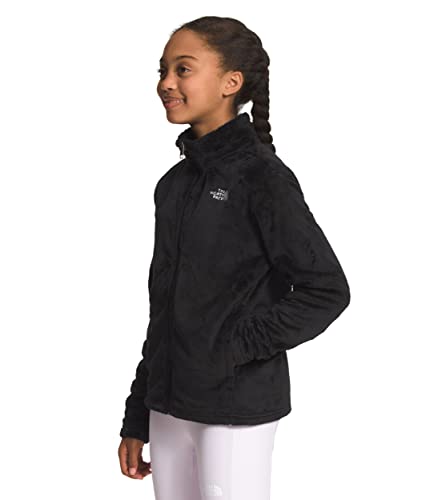 THE NORTH FACE Girls' Osolita Fleece Full-Zip Jacket, TNF Black, X-Small