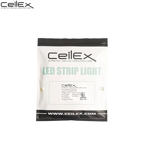 Tira LED COB 3000K Blanco Cálido 24V 10W/m 480 LEDs/m miniatura 5