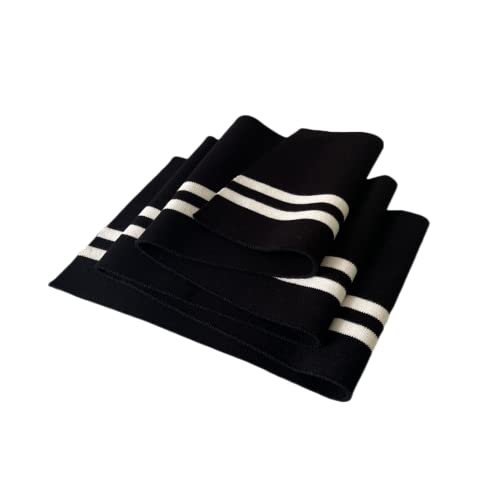 TinaKim Ribbing Knit Fabric, for Waistbands Collar...