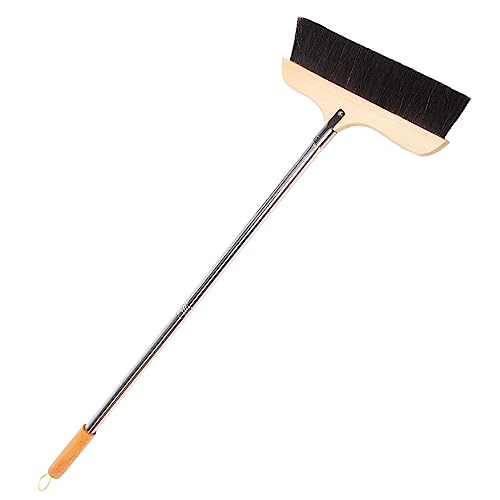 Holibanna Cepillo de Limpieza de Cabello Suave Pelo Piso Cepillos de Limpieza para Uso doméstico barriendo mop cerdas Suaves Escoba escobero Cepillo de Barrido Interior el plastico Negro