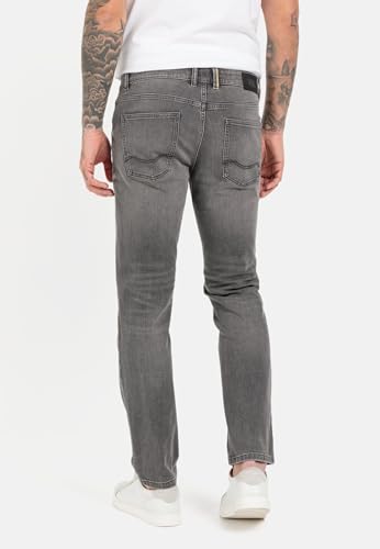 camel active Herren Regular Fit fleXXXactive® 5-Pocket Jeans Grau, menswear-46/30 – Ansicht 4
