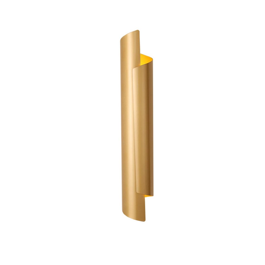 Huayusedf Gold 5W Nordic Modern Wall Sconce Living Room Lights Bedroom Backdrop Lamp Corridor Light Lighting Fixtures For Hallway Entran (White)(Gold)