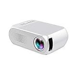 ♛ 【Actualización revolucionaria】:El proyector LED adopta el sistema de enfriamiento más reciente, dos ventiladores funcionan al mismo tiempo, enfría la máquina. La vida útil de la lámpara también se puede extender a 50,000 horas. Con la última tecnología Smart Eco Lamp, puede ahorrar hasta un 70% de energía.