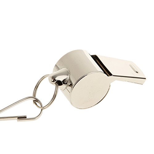 Fischio del Metallo Arbitro con la Cordicella