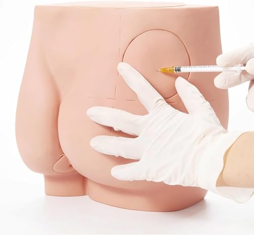 Modelo De Entrenamiento De Inyección Intramuscular De Glúteos, Simulador De Entrenamiento De Inyección De Cadera, Herramienta De Práctica De Simulador De Inyección, Para Educación Médica Para Estudia