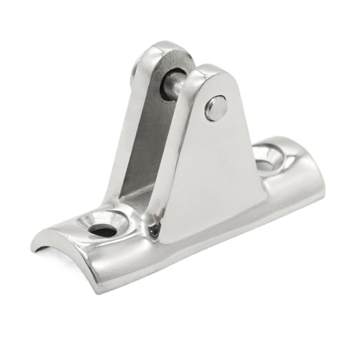 HEALBYBLE Marine Boat 316 Stainless Steel-Concave Base Mount Deck Hin Top Fitting Hardware,Corrosion Resistance