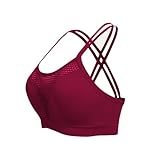 Brassiere Sport Femme Soutien Gorge sans Armature sous Vetements Feminins Soutien Gorge Push Up Brassière Respirant Bra Top Yoga Bralette sous Vêtements de Sport 2026 Et Ventes Flash Vin S