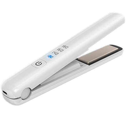 ヘアアイロン コードレス ストレート usb充電式 2way カール メンズ ミニ 女性 ポーチ付き