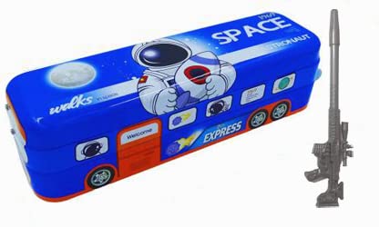 See full amazon price history chart for SHREE TECHNESH Unique School Bus Pencil Box With Wheels And Unique Shape Pen For School Kids,Blue SHREE TECHNESH Unique School Bus Pencil Box With Wheels And Unique Shape Pen For School Kids,Blue (B07XB85DPG) Amazon Price History, Amazon Price Tracker