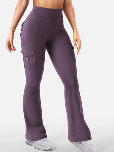 Image of YEOREO CoreFlex Women Workout Flare Leggings