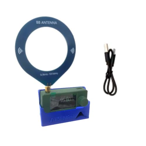 Récepteur radio SI4732 LSB USB AM FM avec écran 1,9 pouce et support 3D