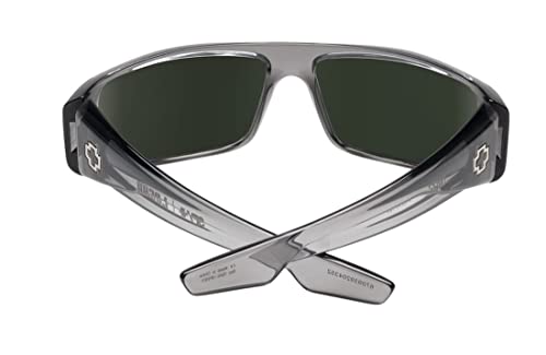 Logan Clear Smoke Happy Sunglasses - Grey/Medium Green 670939204352 - 1 Each2