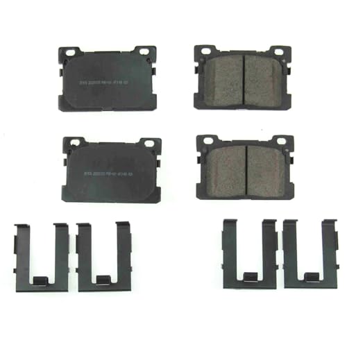 Image of PowerStop Rear Brake Pads for Genesis G90 2017-19 - Z17 Ceramic Brake Pads with Installation Hardware, 17-1976