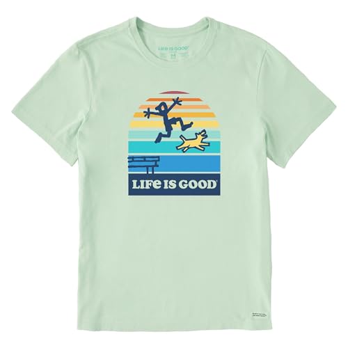 T-shirt Crusher-Lite à manches courtes homme Clean Stripey Dock Jump