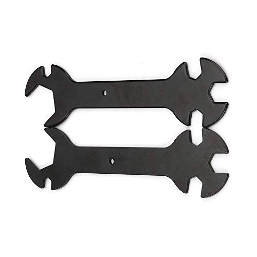 3Dman 5 in 1 DIY Wrench Upgraded 3D Printer Vervanging Installtion Tool Multifunctionele Sleutel voor MK8 MK10 V6 Extruder Nozzle Heater Block -2 Stks