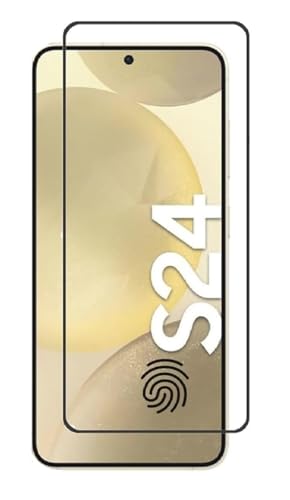 Image of SENBUN HD (FingerPrint working) Tempered Glass Screen Protector Compatible for Samsung Galaxy S24 5G with Edge to Edge coverage and Easy Installation kit