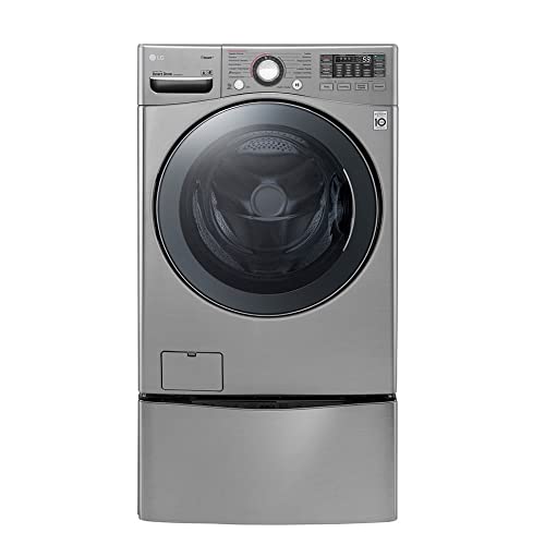 Lava & Seca 17 Kg LG New Titan Prata com TurboWash e 14 Programas de Lavagem - WD17VVS6