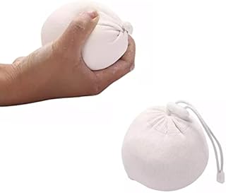 2 Bags Strong Refillable Gym Chalk Ball, Each Climbing Chalk Ball Has 65 g (2.3 oz), Fine Soft for Athletic Chalk Ball Comes Full Good for Rock Climbing, Gym Workouts