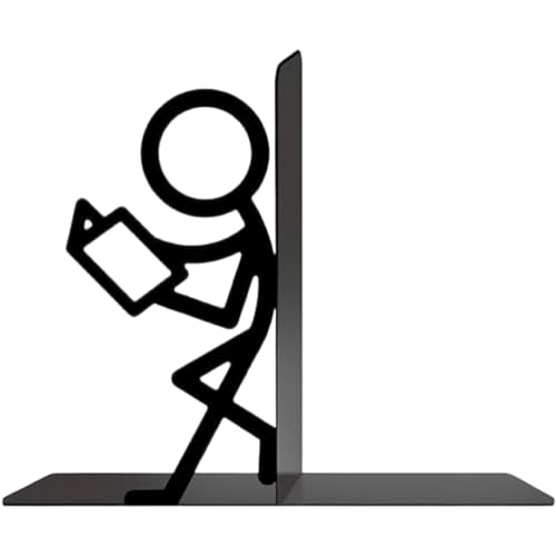 Sujetalibros para evitar caídas de libros en mesas de estudio y estantes 7