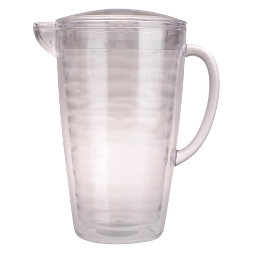 2.5 Quart Double Wall Clear Acrylic Pitcher