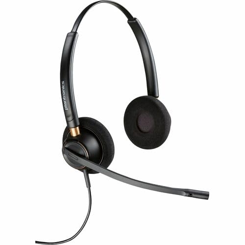 Poly EncorePro HW520D EncorePro 500 series micro casque sur oreille filaire Quick Disconnect Certifié pour Skype for Business - vue 5