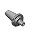 Briney Tooling Systems V50SF-18M-75 Cat50 Shrink Fit Adapter, 18mm ID, 75mm Projection, Metric Standard Length, USA Style
