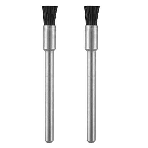 Image of Dremel 405-02 Nylon Bristle Brushes (2 Pack), 1 /8 inch Diameter