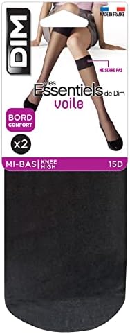 Mi Bas Femme Dim Collant Femme Noir 15D T2 Beauty Resist DIM La