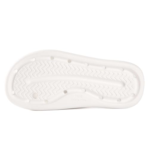 Image of Arch Support Shower Shoes for Women and Men Quick Drying with Drain Holes Slide Sandals Soft Cushioned Anti-Slip Pool Slides Comfort Bathroom Shower Slides