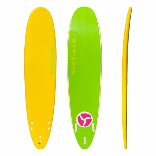 Island Water Sports Classic Softtop Surfboard Yellow 8ft0in