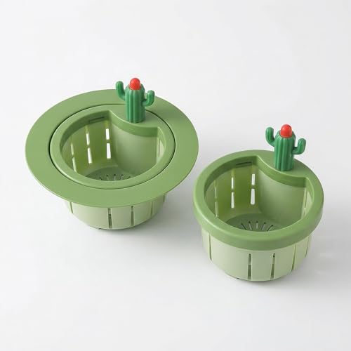 Colador para fregadero con diseño cactus, malla fina miniatura 6