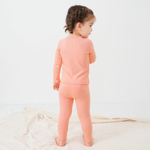 Image of pureborn Baby Pajamas Set Toddler Snug Fit Cotton Sleepwear 2pcs 12M-7Y