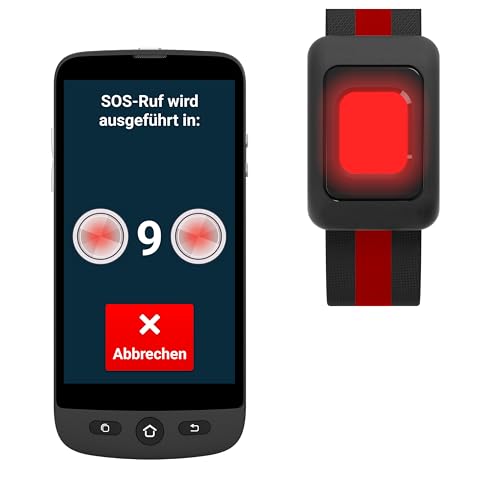 Swissvoice S/M510 armband med SOS-knapp för seniorer - stänksäker
