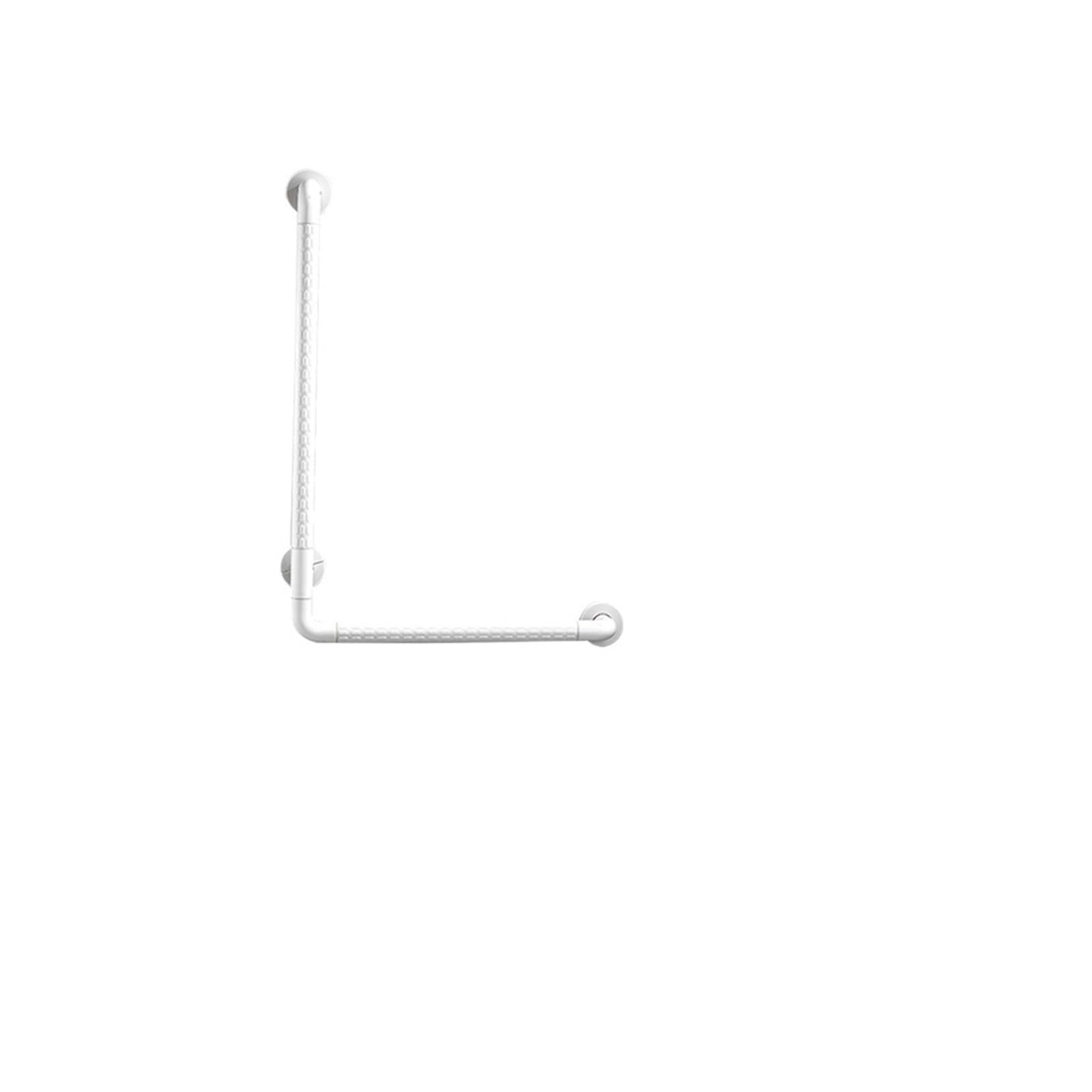 Pasamanos de baño Resistentes para Personas Mayores, Barra de Agarre con Ventosa para Ducha, Barra de Seguridad para baño (Blanco, 30-50 cm)