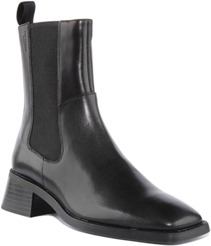 VAGABOND SHOEMAKERS Damen Chelsea Boots Blanca schwarz 42 (42)