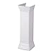 Gerber Danze G0029843 Allerton Pedestal White, Brushed Nickel