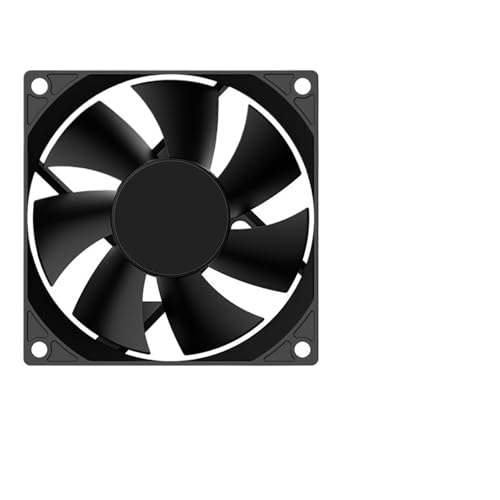 Ventilador de refrigeración para caja de PC de 8 cm de 12V y extractor para radiador de CPU