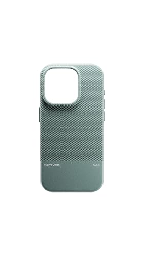 Native Union (Re Classic Case 3.0 – MagSafe Compatible with Built-in Magnets – Resistant & Recycled Materials – Ultra-Durable with 6ft / 1.8m Drop Protection for iPhone 16 Pro Max (Slate Green)