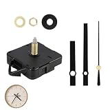 QLK Mecanisme Horloge Murale Silencieux Batterie Alimentée avec 5 styles de pointeurs et 2 Ensembles de Numéros, Mecanisme Horloge Pile pour Bricoler