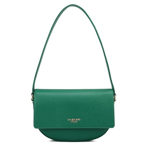 Image of Da Milano Small Leather Shoulder Bag (LB-OR-3027)