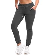 SINOPHANT Joggers for Women with Pockets Drawstring Sweatpants for Lounge Gym Yoga