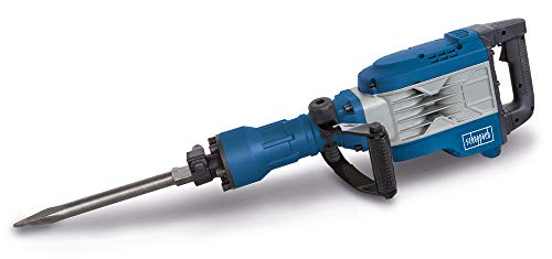 Scheppach AB1900 Abbruchhammer 60J Schlagkraft, 1900 W, 390 mm inkl. Spitz- und Flachmeißel und Transportbox, Kabelgebunden – Bild 7