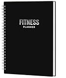 Fitness Journal - Workout Journal for Women & Men, 6.4' x 8.5' Workout Book to Track Weight Loss, Gym & Home Workouts, Bodybuilding Progress Training, Undated