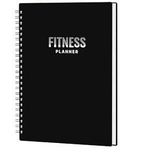 Fitness Journal – Workout Journal, Workout Journal for Women & Men, Undated, Workout Book to Track Weight Loss, Gym & Home Workouts, Bodybuilding Progress Training, 6.4″ x 8.5″ Workout Book