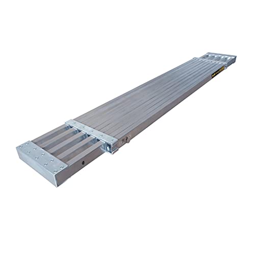 Metaltech M-PEP7000AL 9 ft. Aluminum Telescoping Work Plank with 250 lb. Load Capacity #1