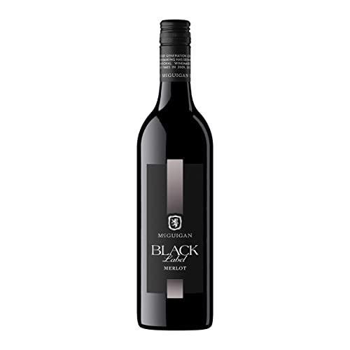 McGuigan Black Label Merlot, 75 cl (Pack of 6)