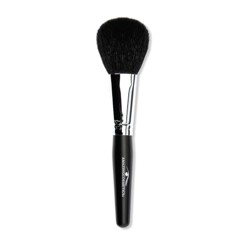 AmazingCosmetics Velvet Brush, extra soft synthetic brush head applies powders to achieve for the most flawless, smooth look image 5