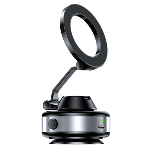 Support magnétique électrique pour enregistrement vidéo sur miroir et vitre de voiture
